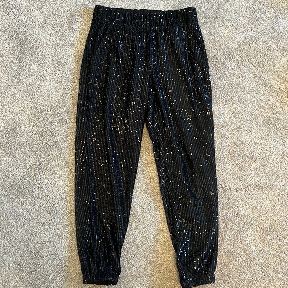 Sequin joggers!!!